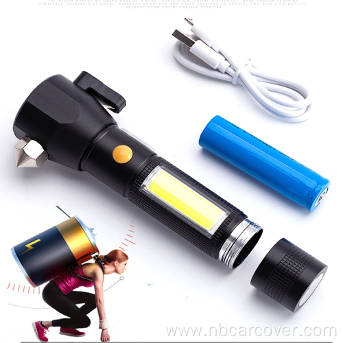 Fire Torch For Cars Light Car Safety Hammer